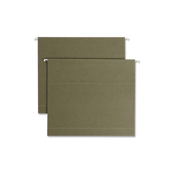 Smead Smead, BOX BOTTOM HANGING FILE FOLDERS, LETTER SIZE, STANDARD GREEN, 25PK 65090 - main